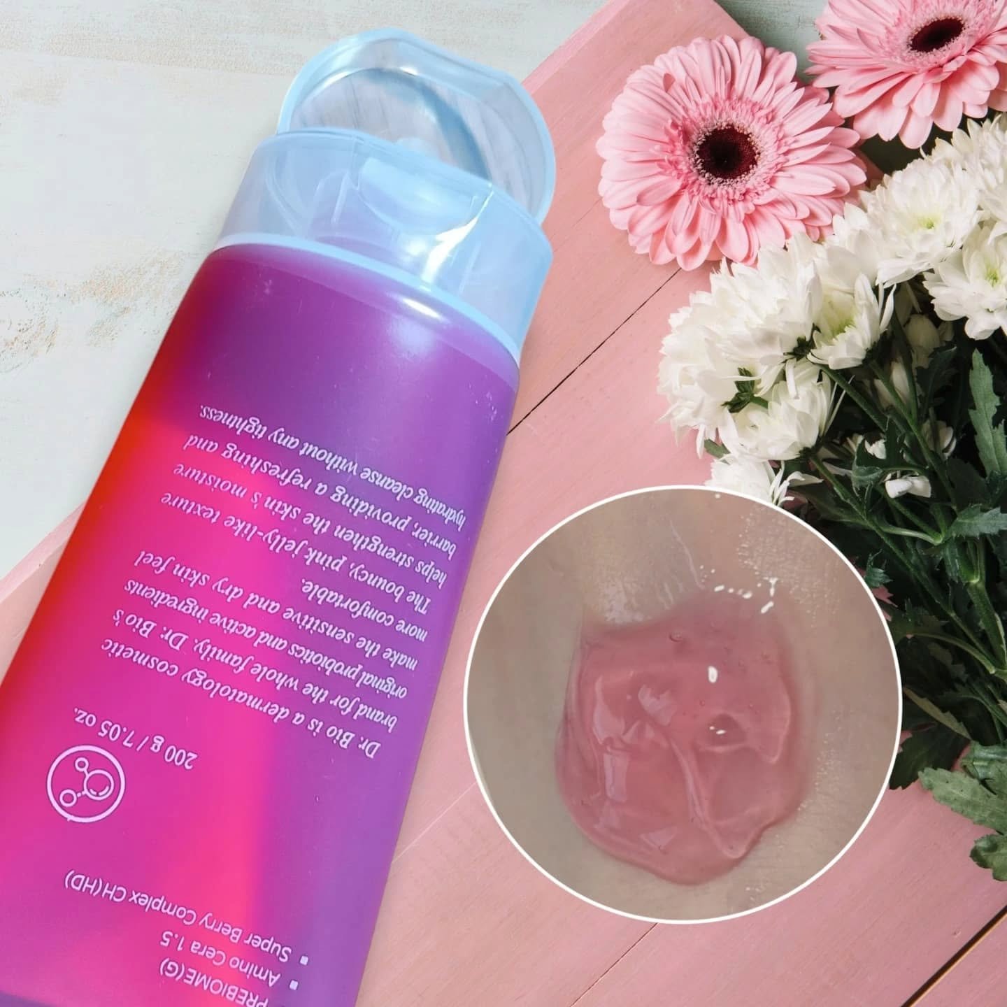 ベリーゼリークレンジングジェルフォーム/Dr.Bio/クレンジングジェルを使ったクチコミ（2枚目）