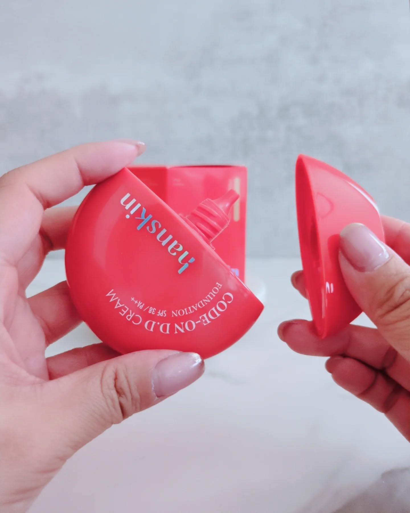 CODEON DDクリームファンデーション/ハンスキン/クリーム・エマルジョンファンデーションを使ったクチコミ（3枚目）