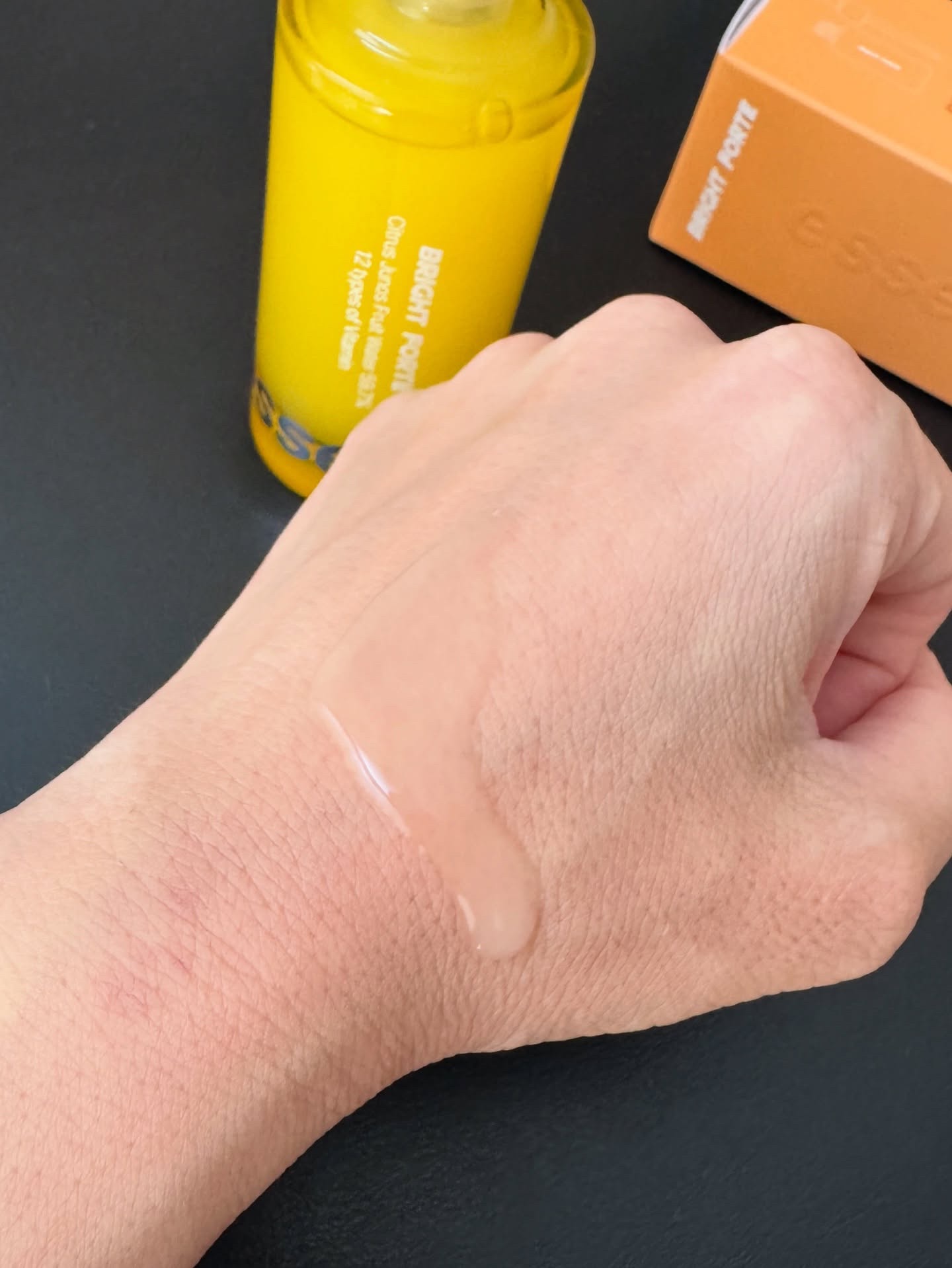 Bright Forte Ampoule/essenciel/美容液を使ったクチコミ（3枚目）