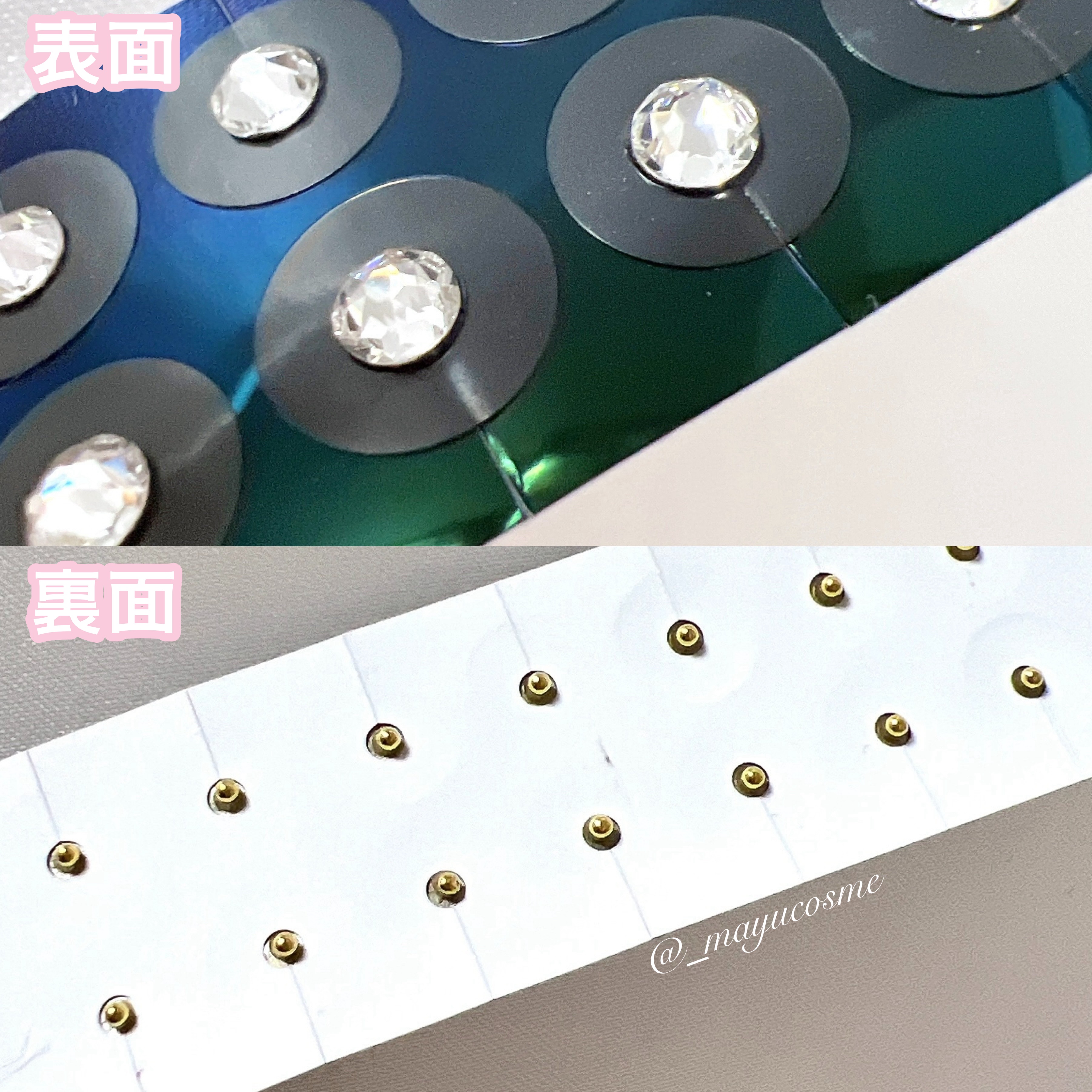 wingbling イヤーセラピー ジュエルパッチ/wingbling/その他を使ったクチコミ（2枚目）