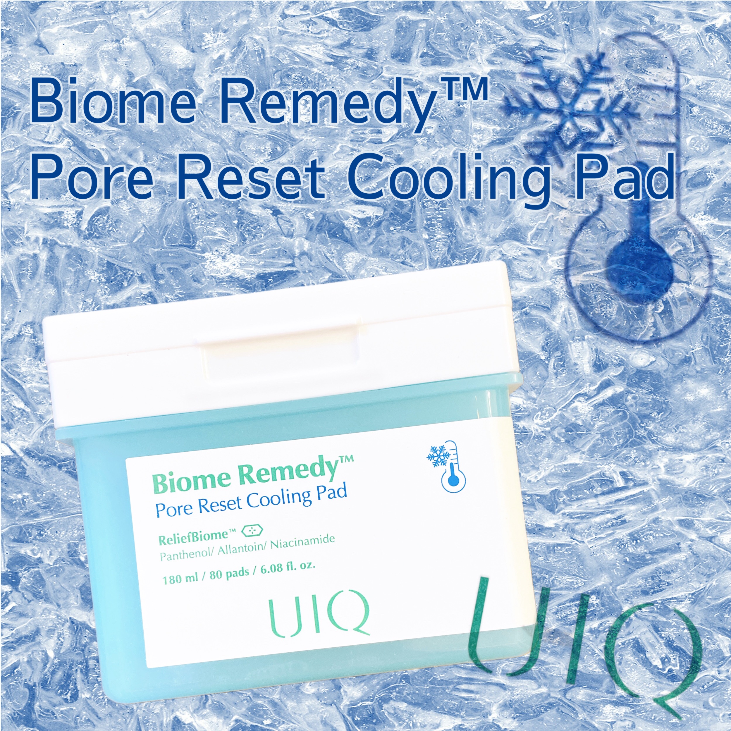 バイオームレメディポアリセットクーリングパッド/UIQ/トナーパッドを使ったクチコミ（1枚目）