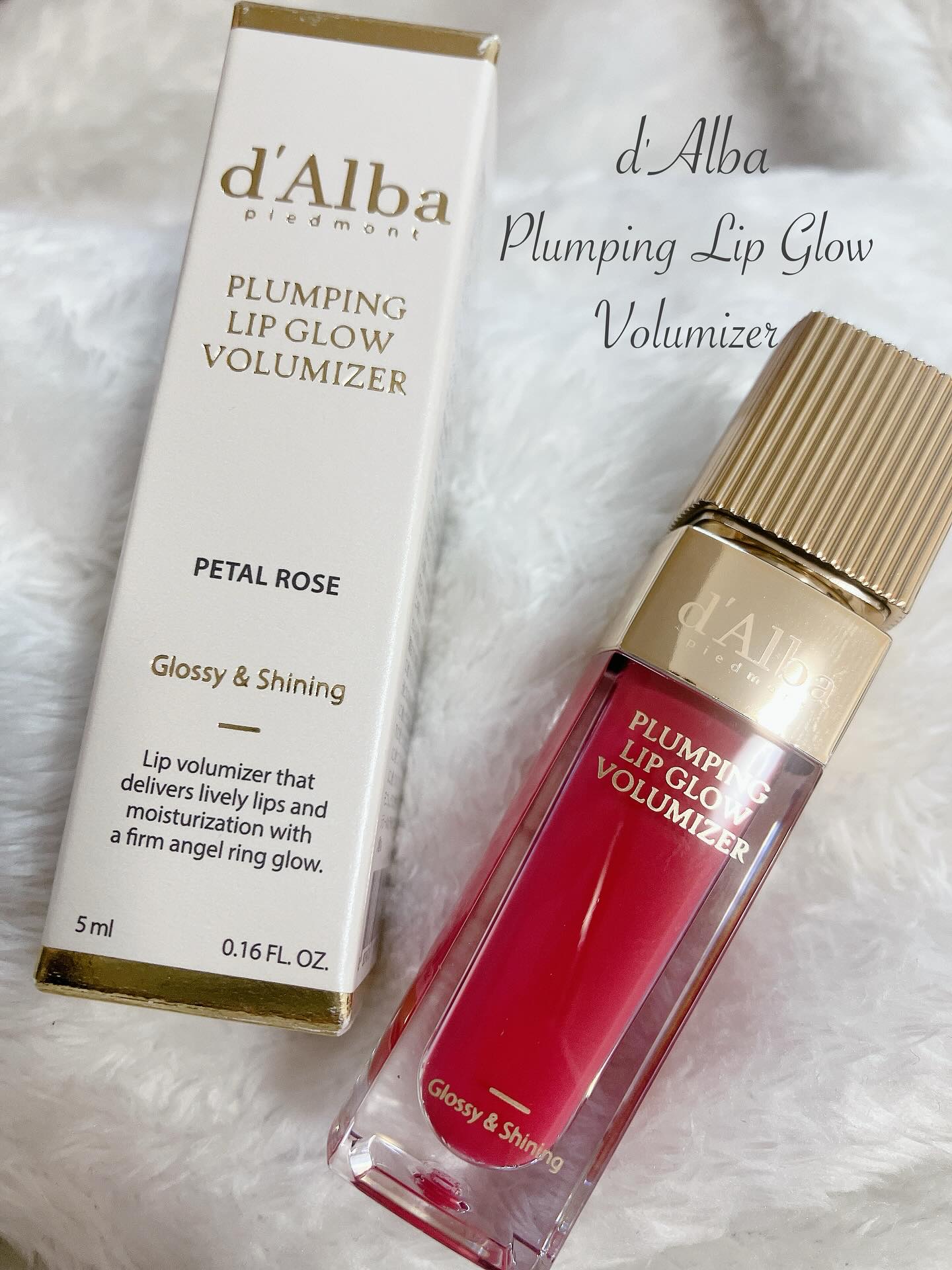 プランピングリップグロウムードボリューマイザー/ダルバ/リップグロスを使ったクチコミ（1枚目）