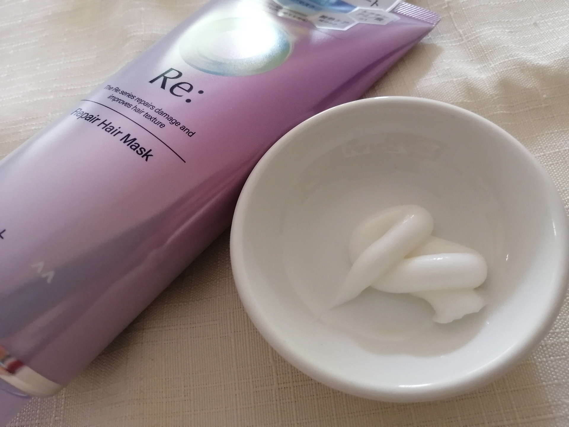 アールイー リペアヘアマスク/ルシードエル/ヘアマスク・ヘアパックを使ったクチコミ（3枚目）