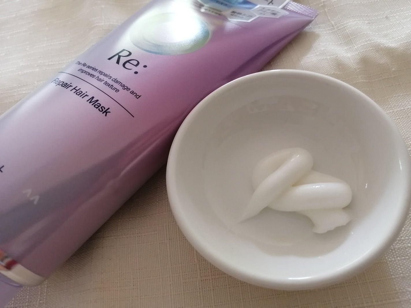 アールイー リペアヘアマスク/ルシードエル/ヘアマスク・ヘアパックを使ったクチコミ(3枚目)