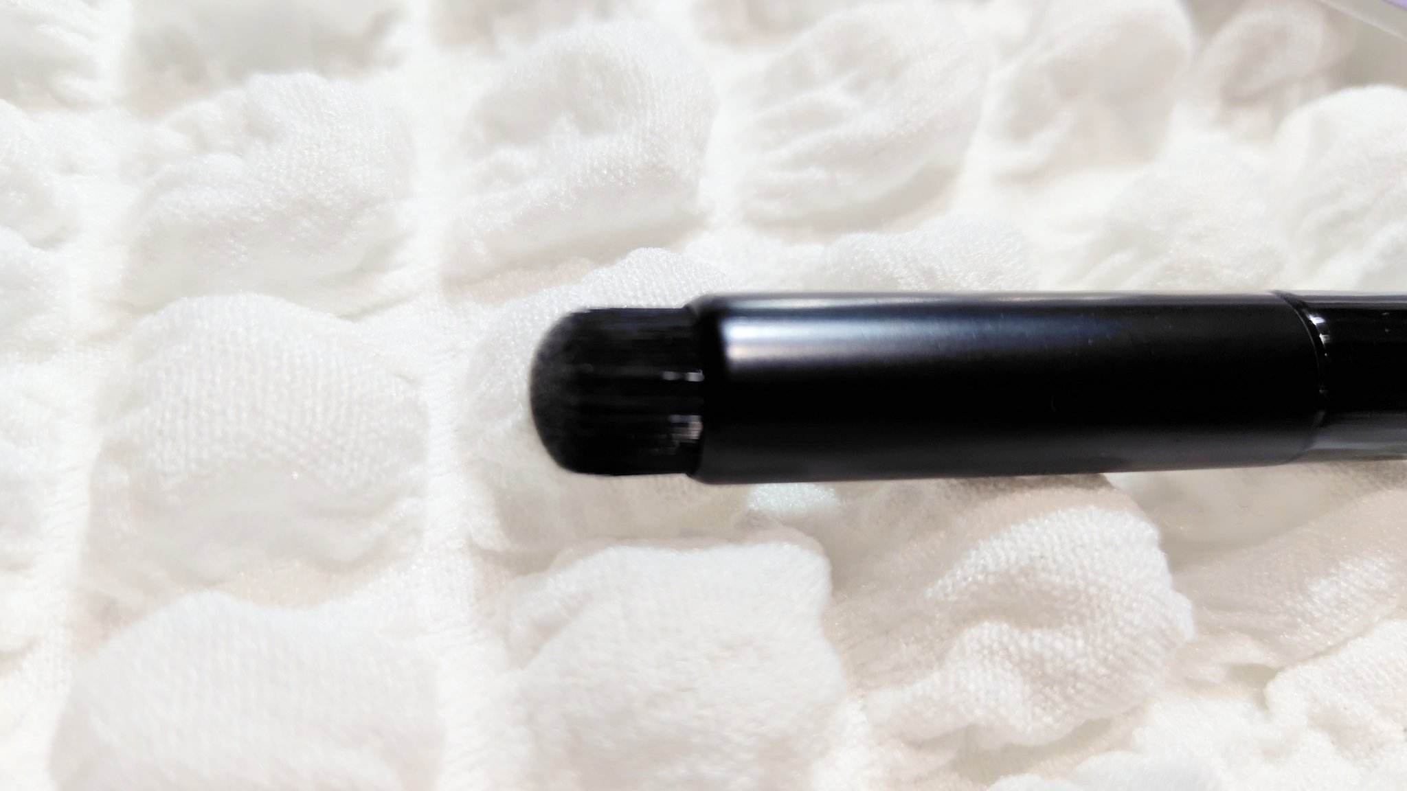 フィンガーマルチブラシ/DAISO/メイクブラシを使ったクチコミ（2枚目）