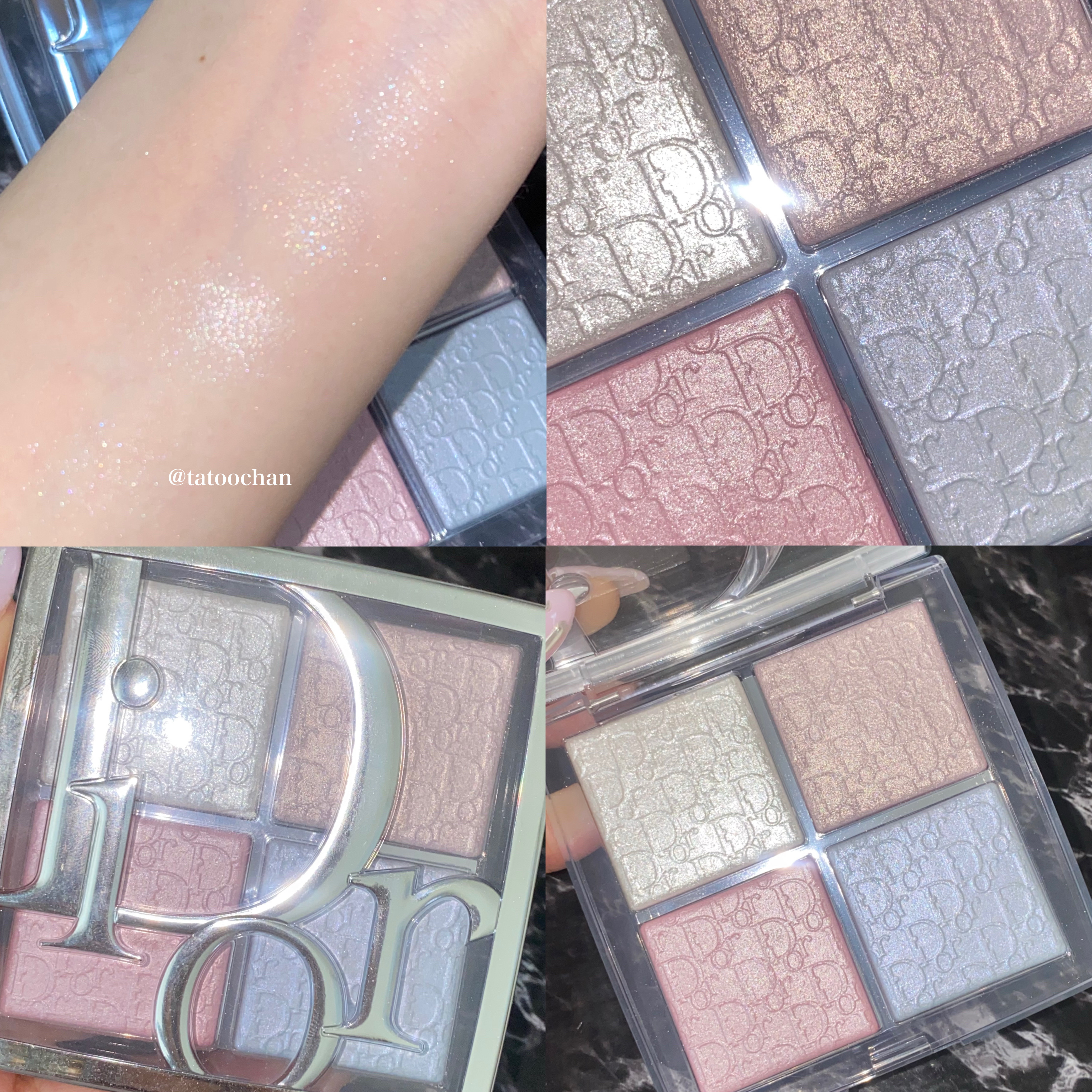 バックステージ グロウ マキシマイザー パレット/Dior/ハイライトを使ったクチコミ（1枚目）