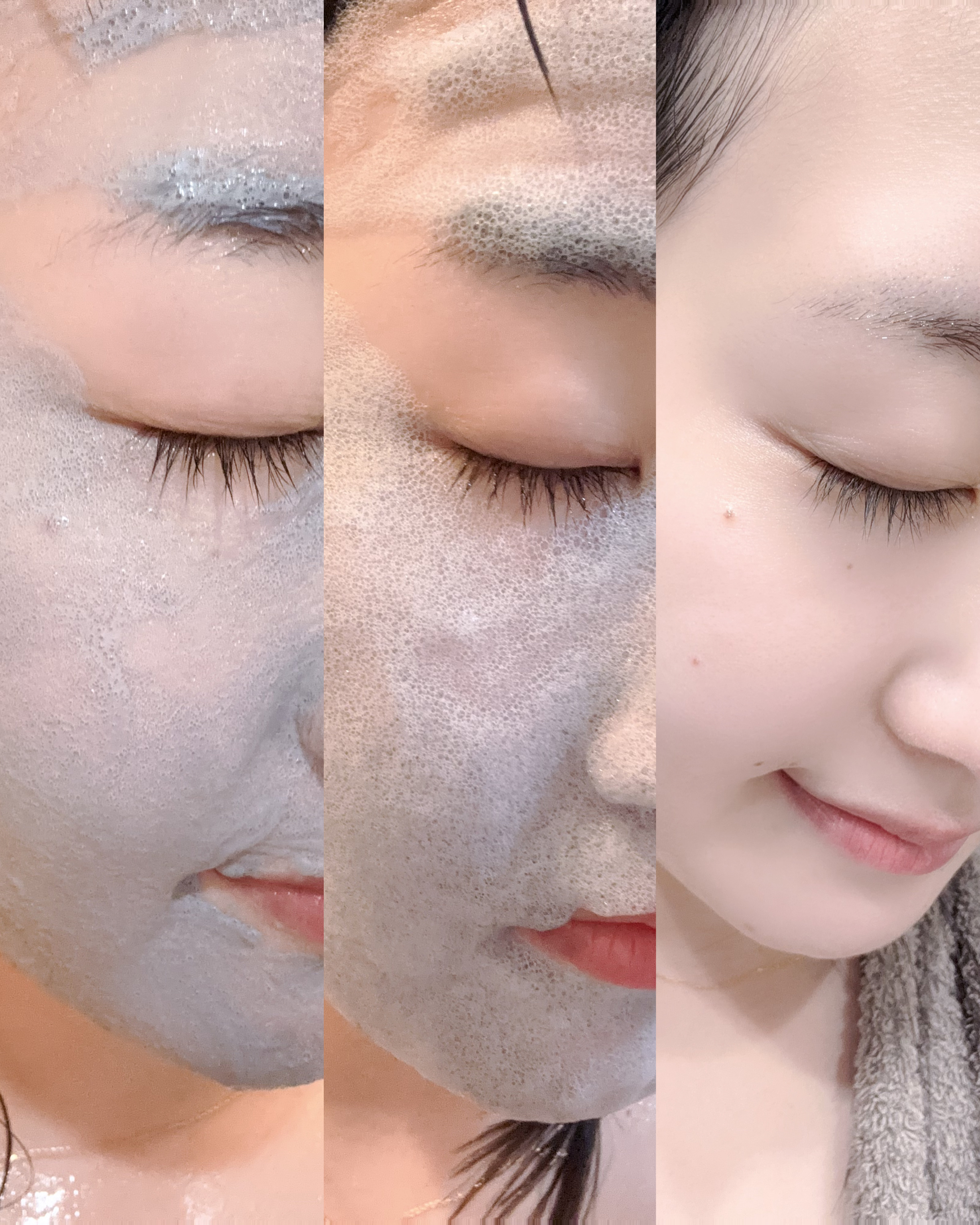 GLAM UP炭酸泡クレイマスク/GLAM UP/洗い流すパック・マスクを使ったクチコミ（2枚目）