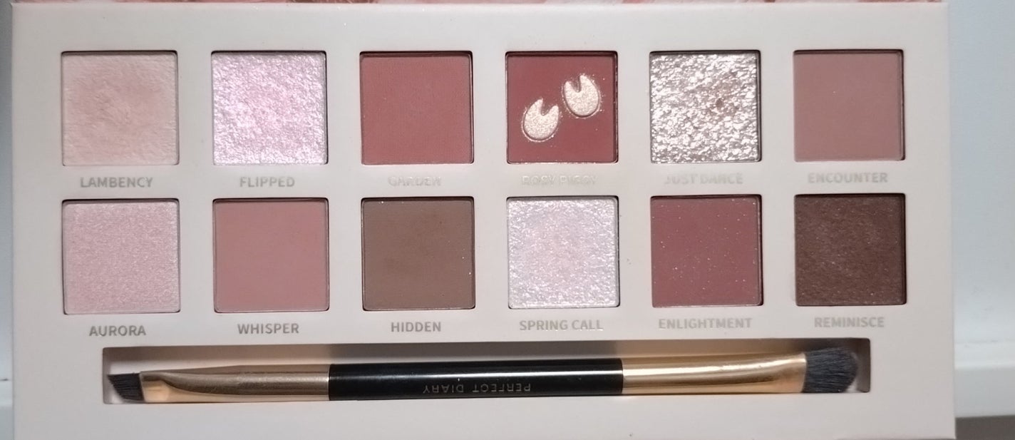 エクスプローラ12色 動物アイシャドウパレット/PERFECT DIARY/アイシャドウパレットを使ったクチコミ(4枚目)