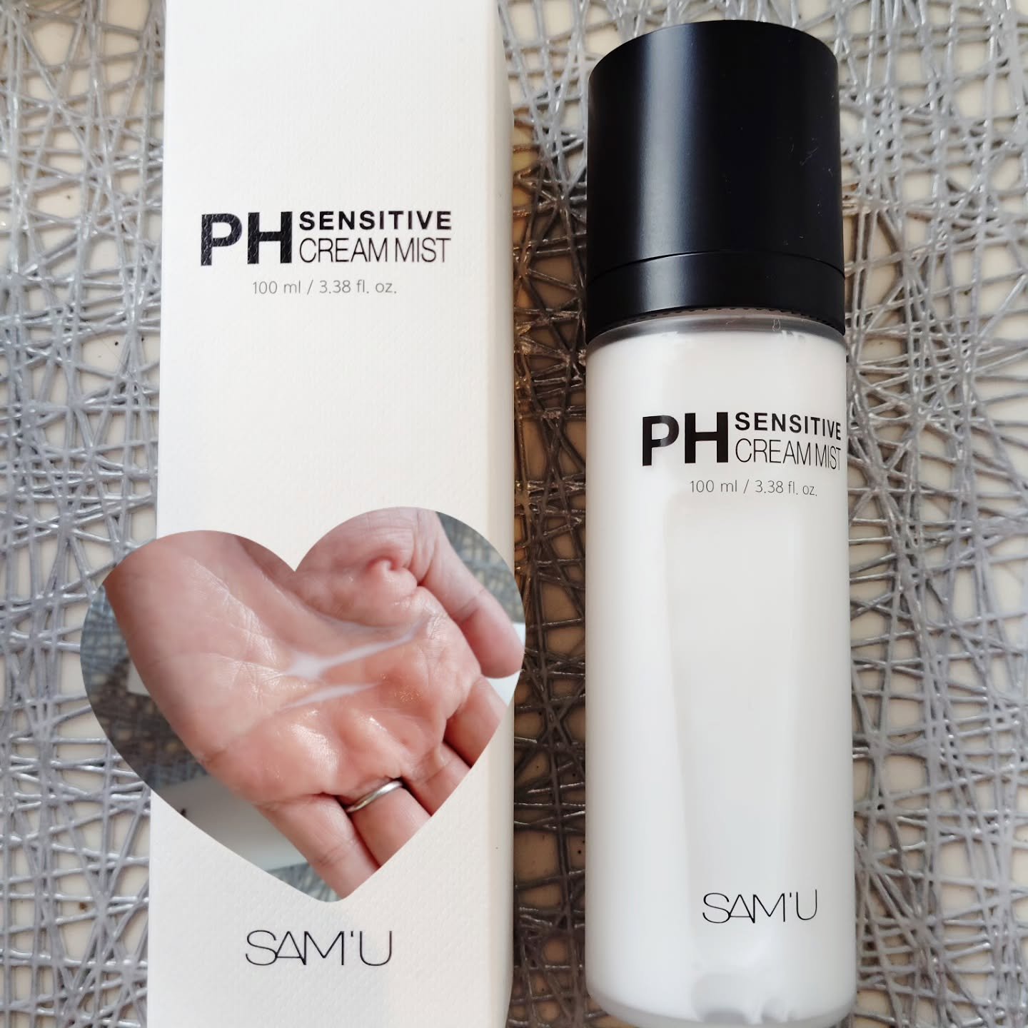 PHセンシティブクリームミスト/SAM'U/ミスト状化粧水を使ったクチコミ（1枚目）