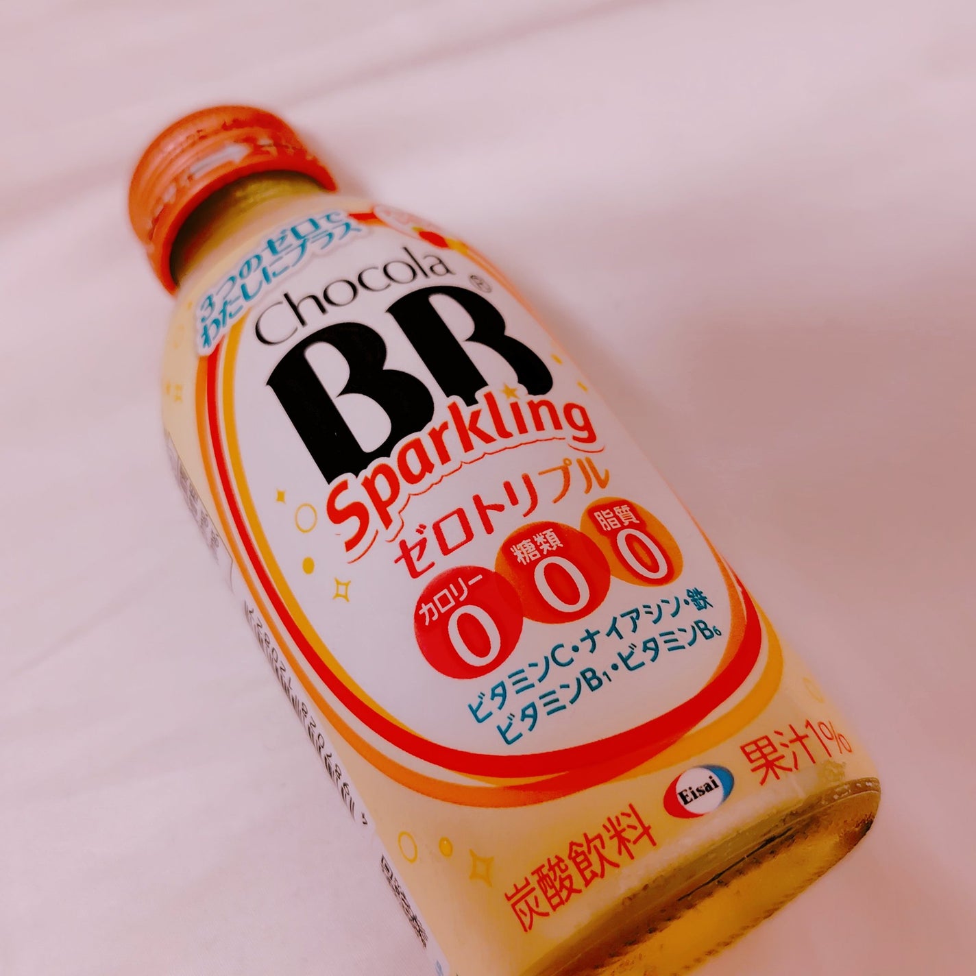 チョコラBBスパークリング ゼロトリプル/チョコラBB/美容ドリンクを使ったクチコミ(1枚目)