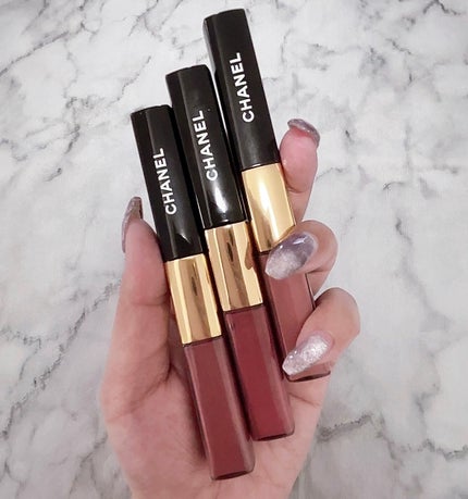 ル ルージュ デュオ ウルトラ トゥニュ/CHANEL/口紅を使ったクチコミ(9枚目)