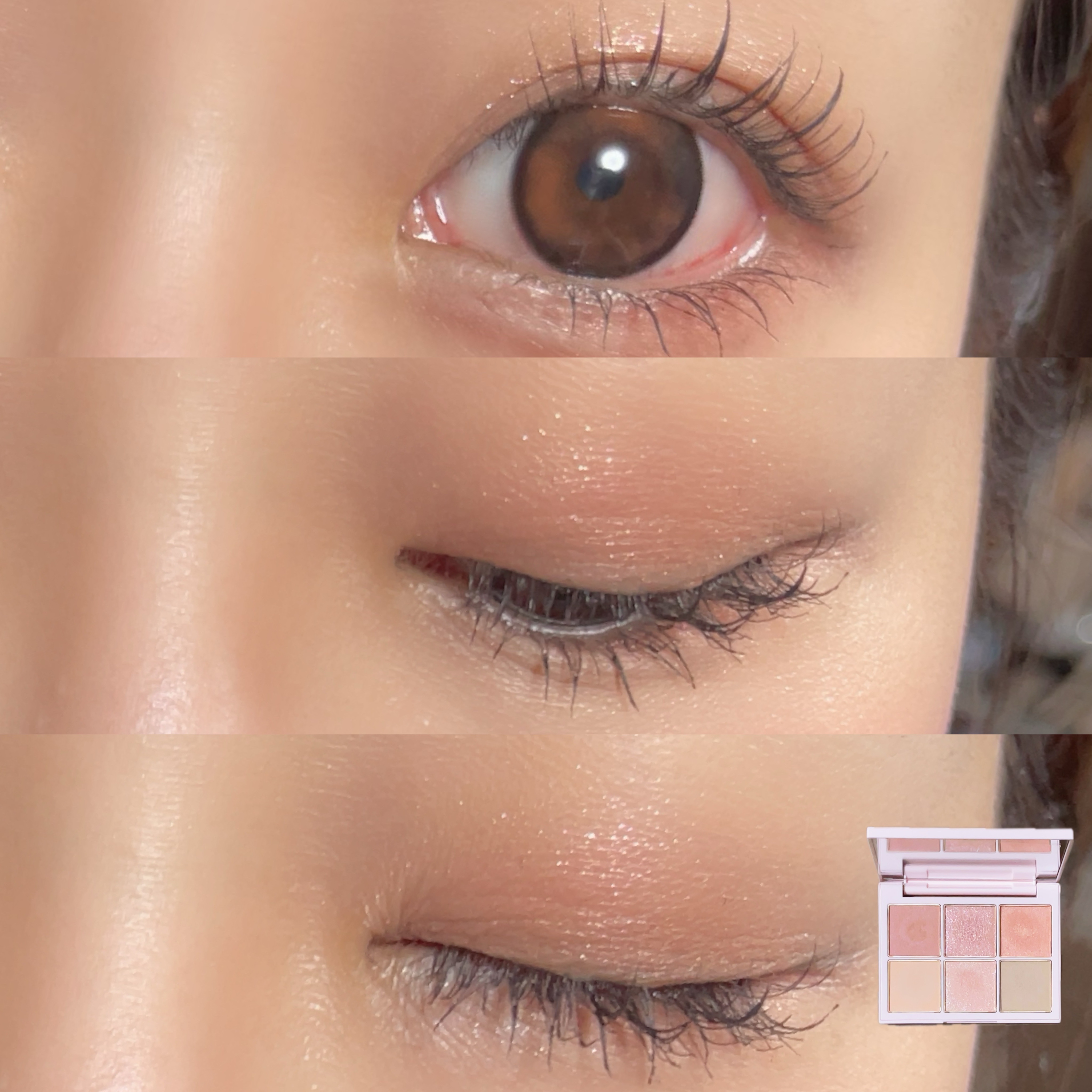 アイデザイナー EX11 Light Chiffon/SNIDEL BEAUTY/アイシャドウパレットを使ったクチコミ（1枚目）