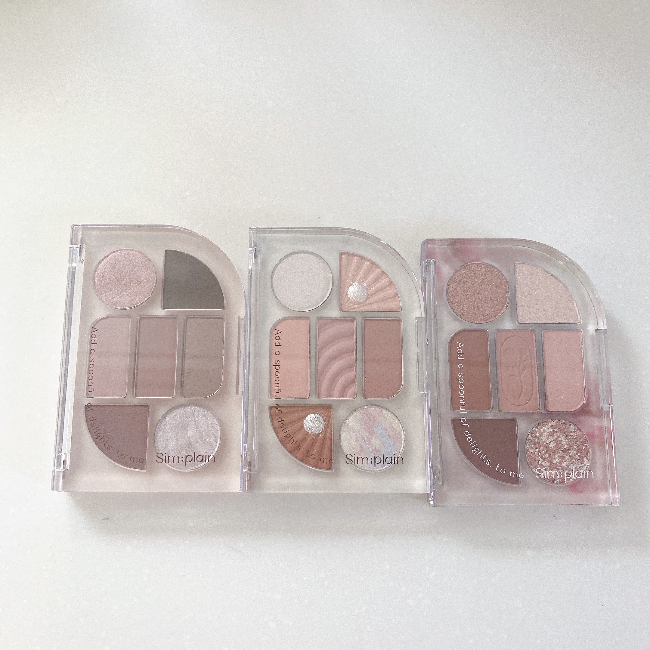 シンプレイン アイパレット/Sim;plain/アイシャドウパレットを使ったクチコミ（1枚目）