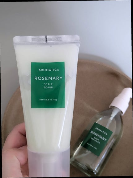 ローズマリー スカルプ スクラブ/AROMATICA/ヘッドスクラブを使ったクチコミ(5枚目)