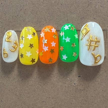 ジェルネイル(ライト対応)/セリア/ジェルネイルを使ったクチコミ(5枚目)