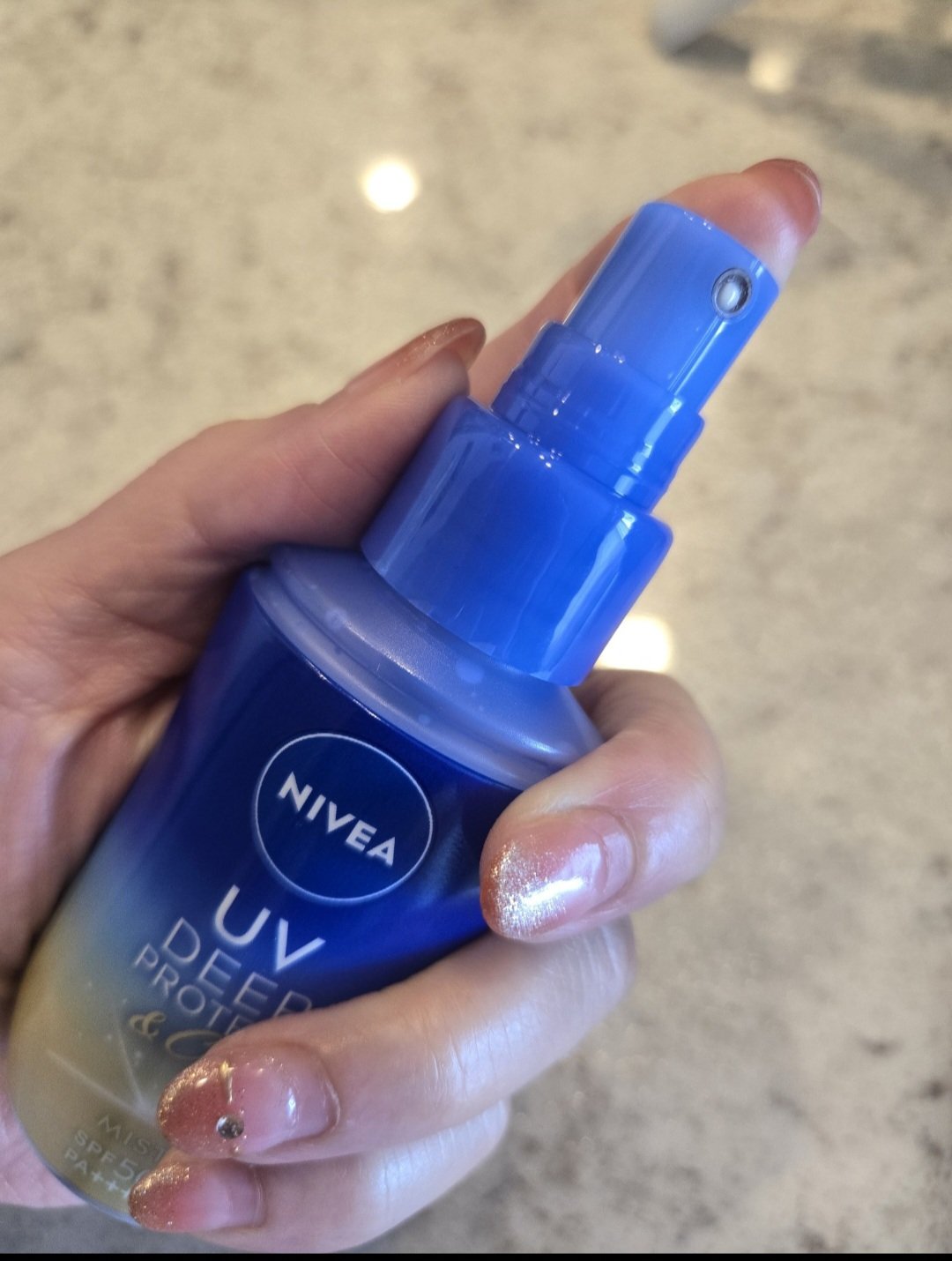 ニベアUV ディーププロテクト＆ケア ミルクミスト/ニベア/日焼け止めミスト・スプレーを使ったクチコミ（2枚目）