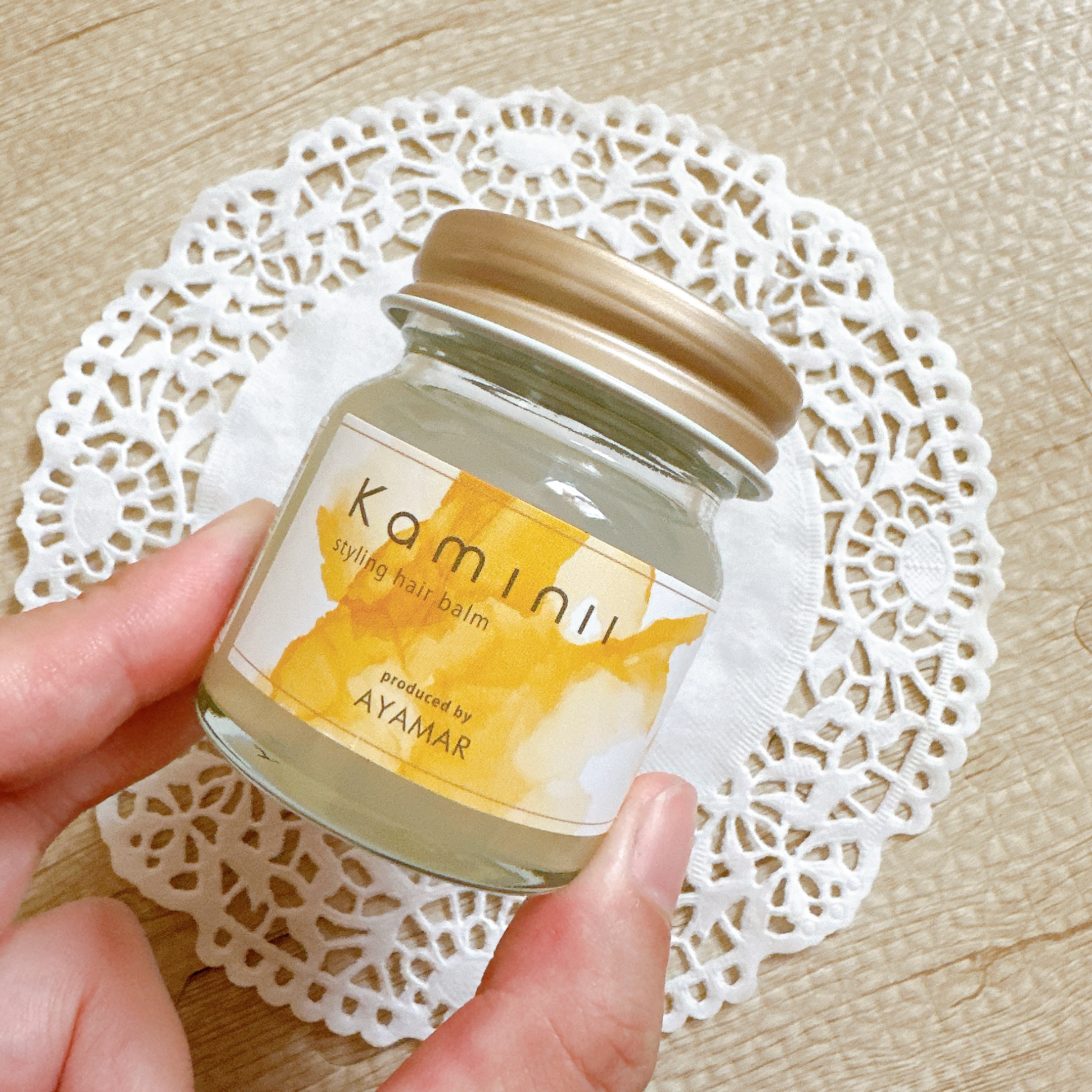 スタイリングヘアバーム/Kaminii/ヘアバームを使ったクチコミ（2枚目）