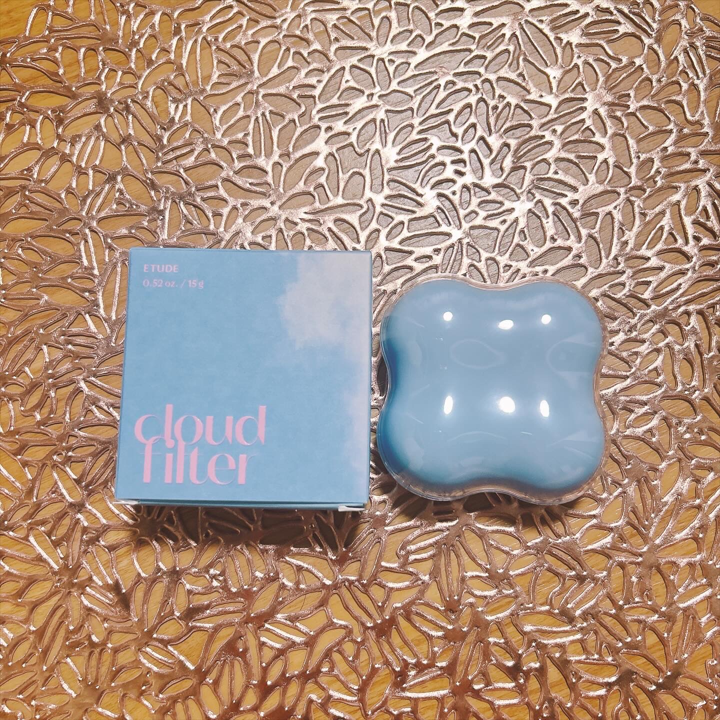 クラウドフィルタークッション/ETUDE/クッションファンデーションを使ったクチコミ（1枚目）