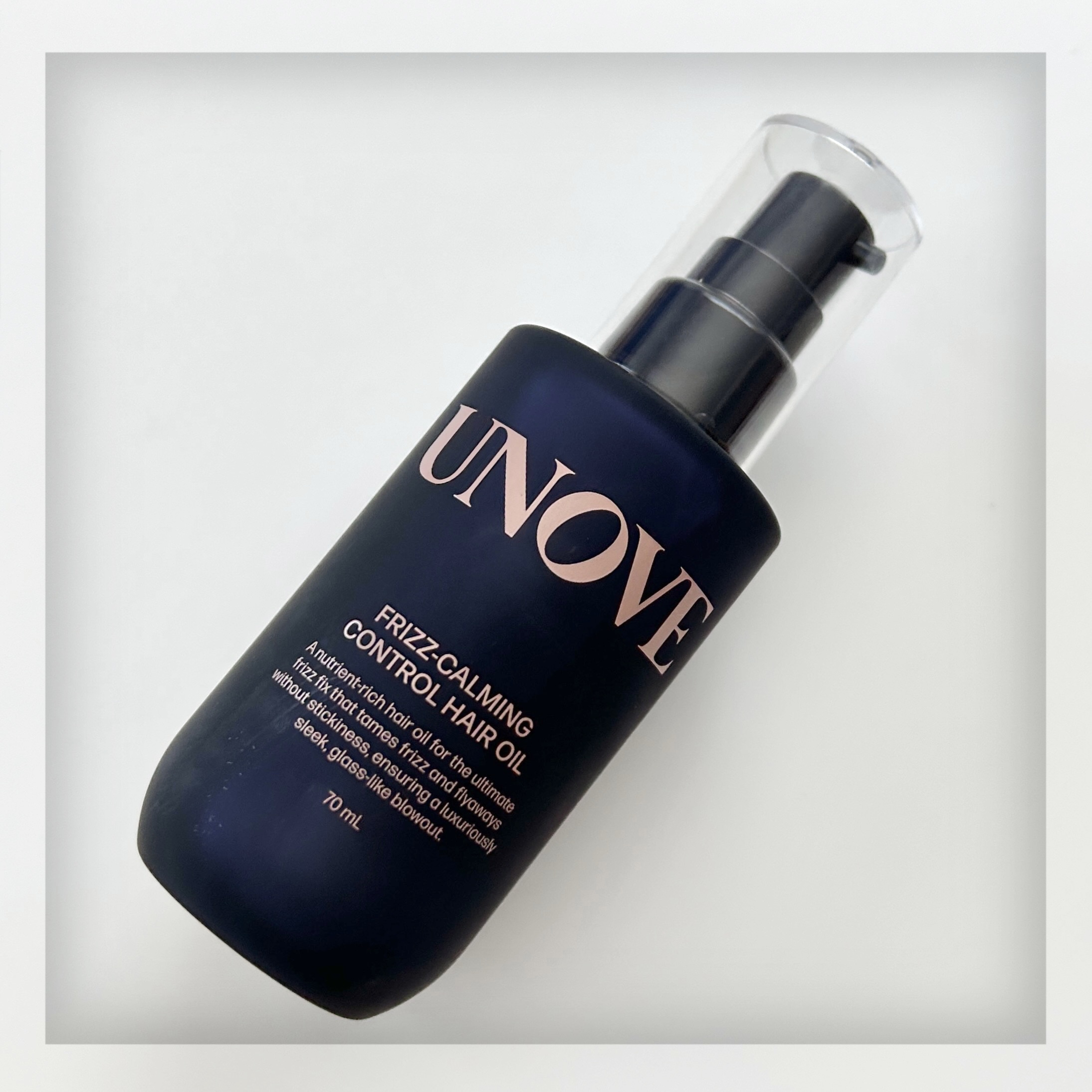 フリズカーミングコントロールオイル/UNOVE/ヘアオイルを使ったクチコミ（1枚目）