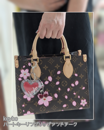 ハートキーリング リップ&チーク/keybo/口紅を使ったクチコミ(4枚目)