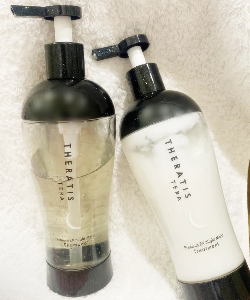 セラティス テラ プレミアム EX ナイト モイスト シャンプー/ヘアトリートメント/THERATIS/市販シャンプーを使ったクチコミ（1枚目）