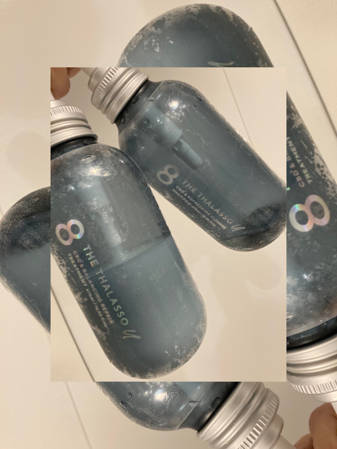 エイトザタラソ ユー CBD&リフレッシング クレンズ 美容液シャンプー/CBD&バランシング ダメージリペア 美容液ヘアトリートメント/エイトザタラソ/市販シャンプーを使ったクチコミ(1枚目)