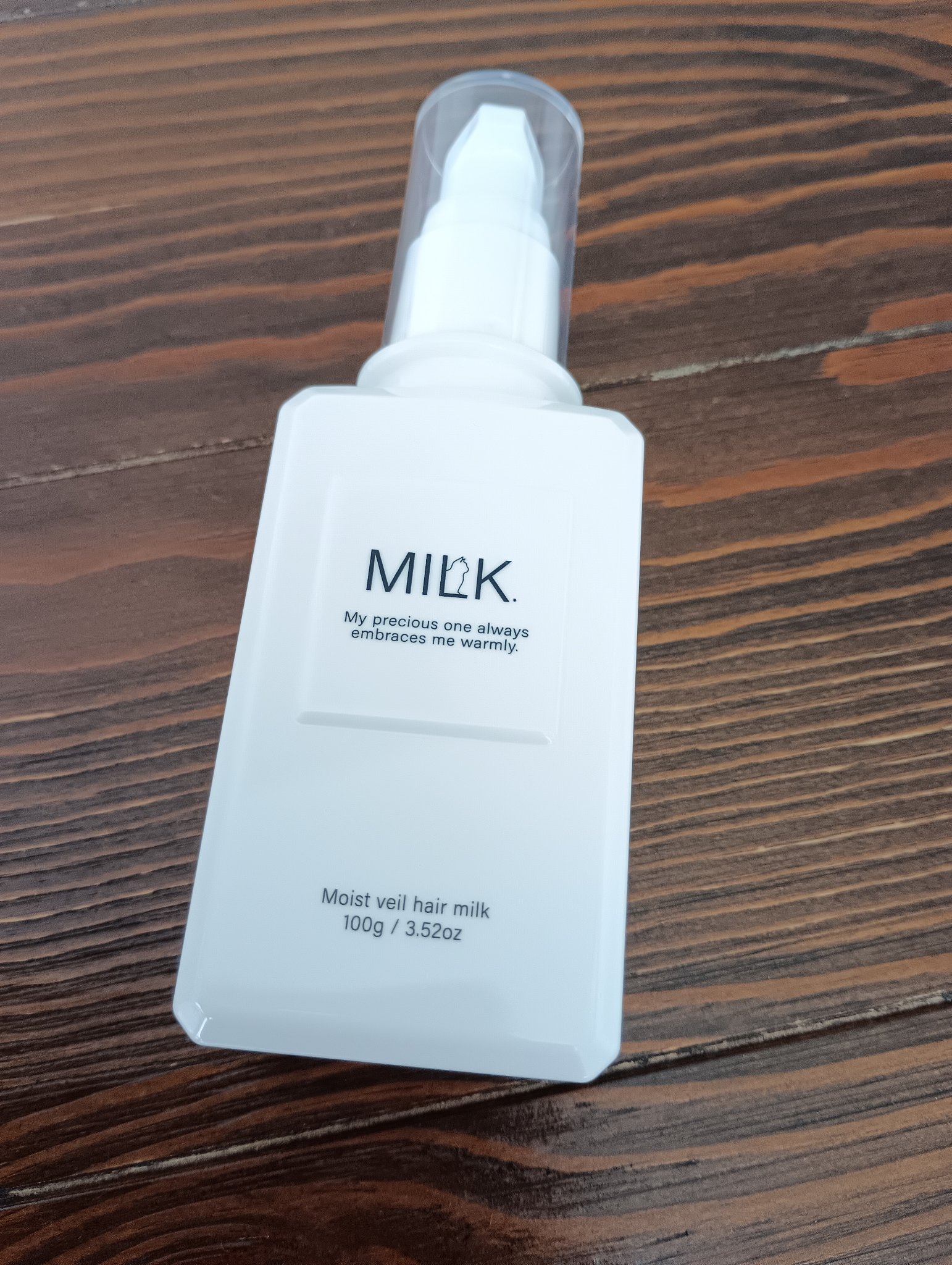 モイストヴェール ヘアミルク＜無香料＞/MILK./ヘアミルクを使ったクチコミ（1枚目）