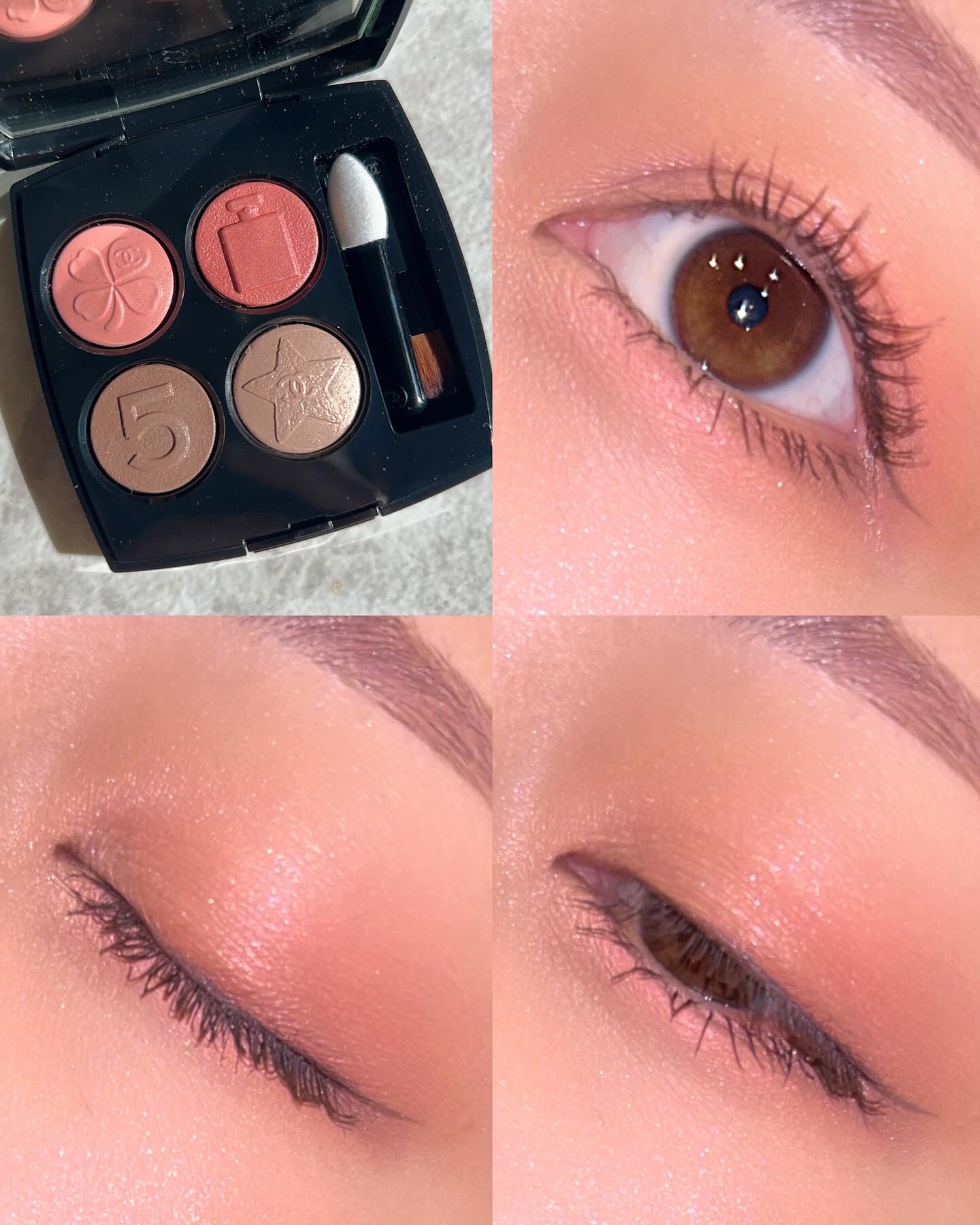 レ キャトル オンブル ブトン/CHANEL/アイシャドウパレットを使ったクチコミ（2枚目）