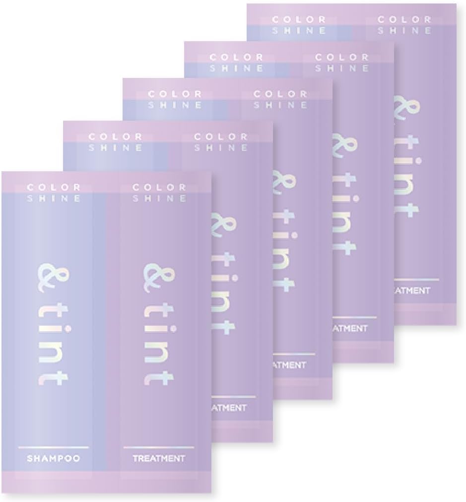 アンドティント カラーシャイン シャンプー/ヘアトリートメント 2連お試し10mL+10g