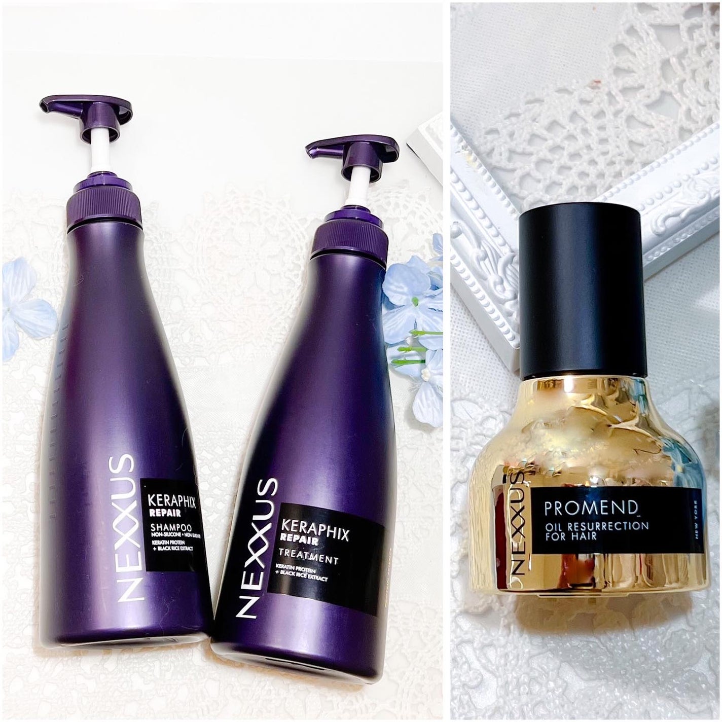 ネクサス ケラフィックスリペア シャンプー/トリートメント/NEXXUS(ネクサス)/市販シャンプーを使ったクチコミ(1枚目)