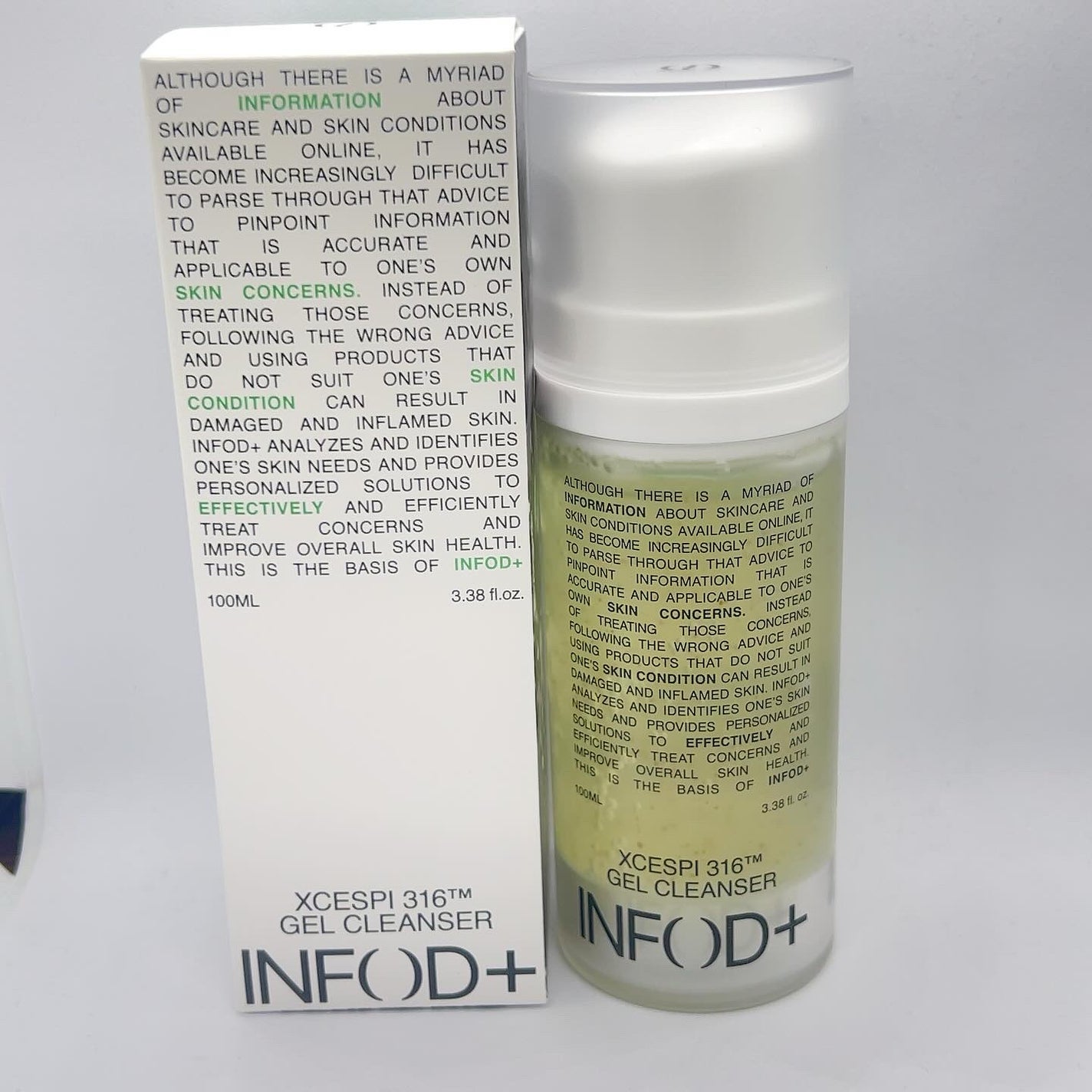 エグゼスピ316ジェルクレンザー/INFODPLUS/クレンジングジェルを使ったクチコミ(2枚目)
