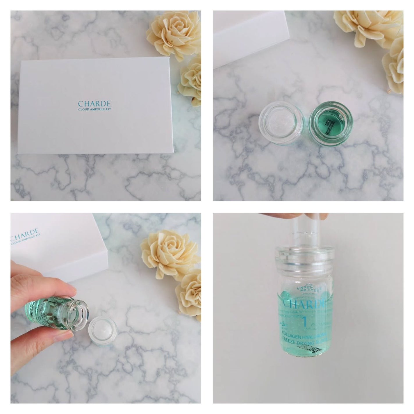 クラウドアンプル 1week キット/CHARDE/美容液を使ったクチコミ(2枚目)