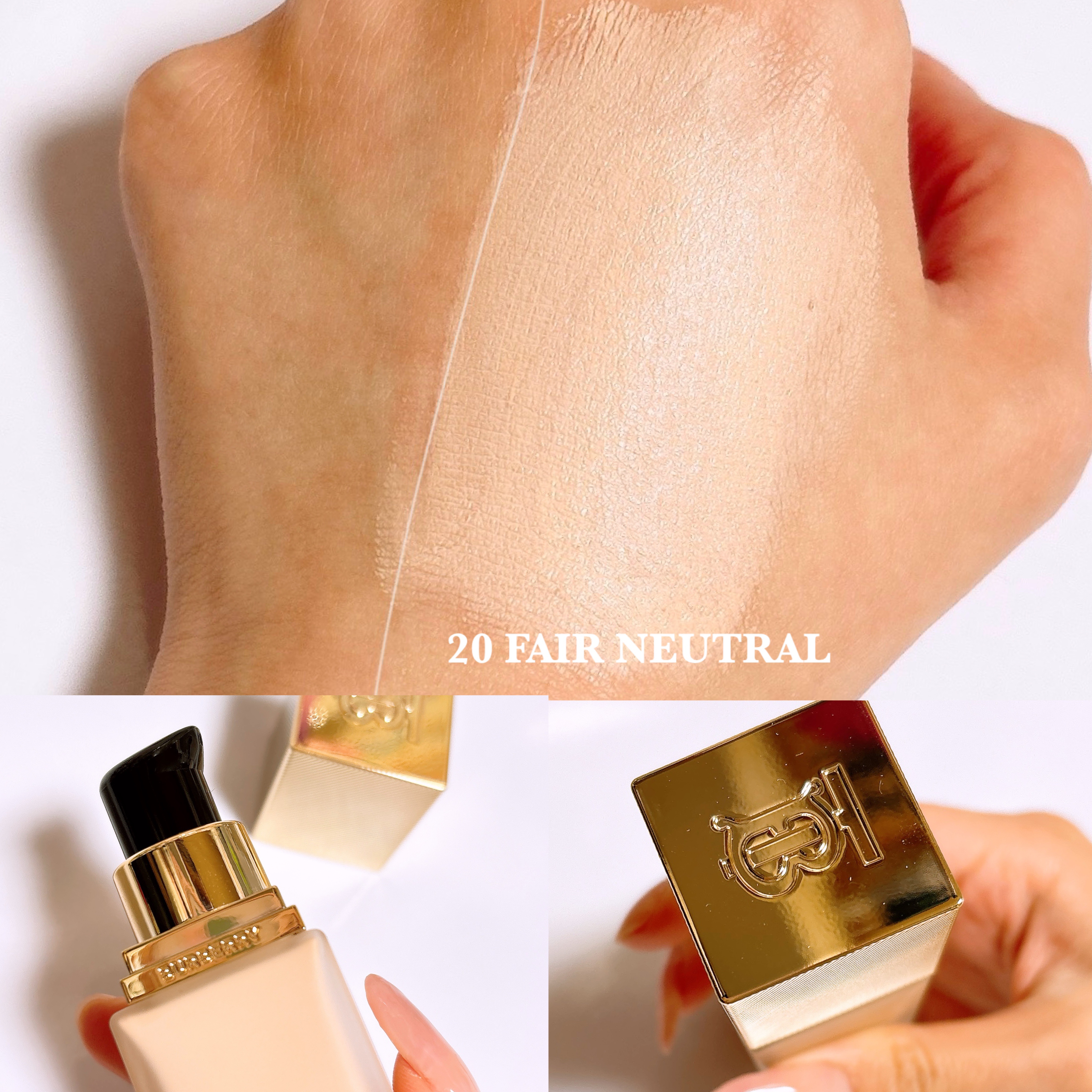 バーバリー ビヨンド ウェア パーフェクティング マット/Burberry Beauty/リキッドファンデーションを使ったクチコミ（3枚目）