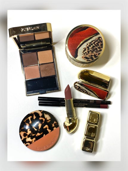 ルージュ ジェ ラグジュリアス ヴェルヴェット/GUERLAIN/口紅を使ったクチコミ(2枚目)