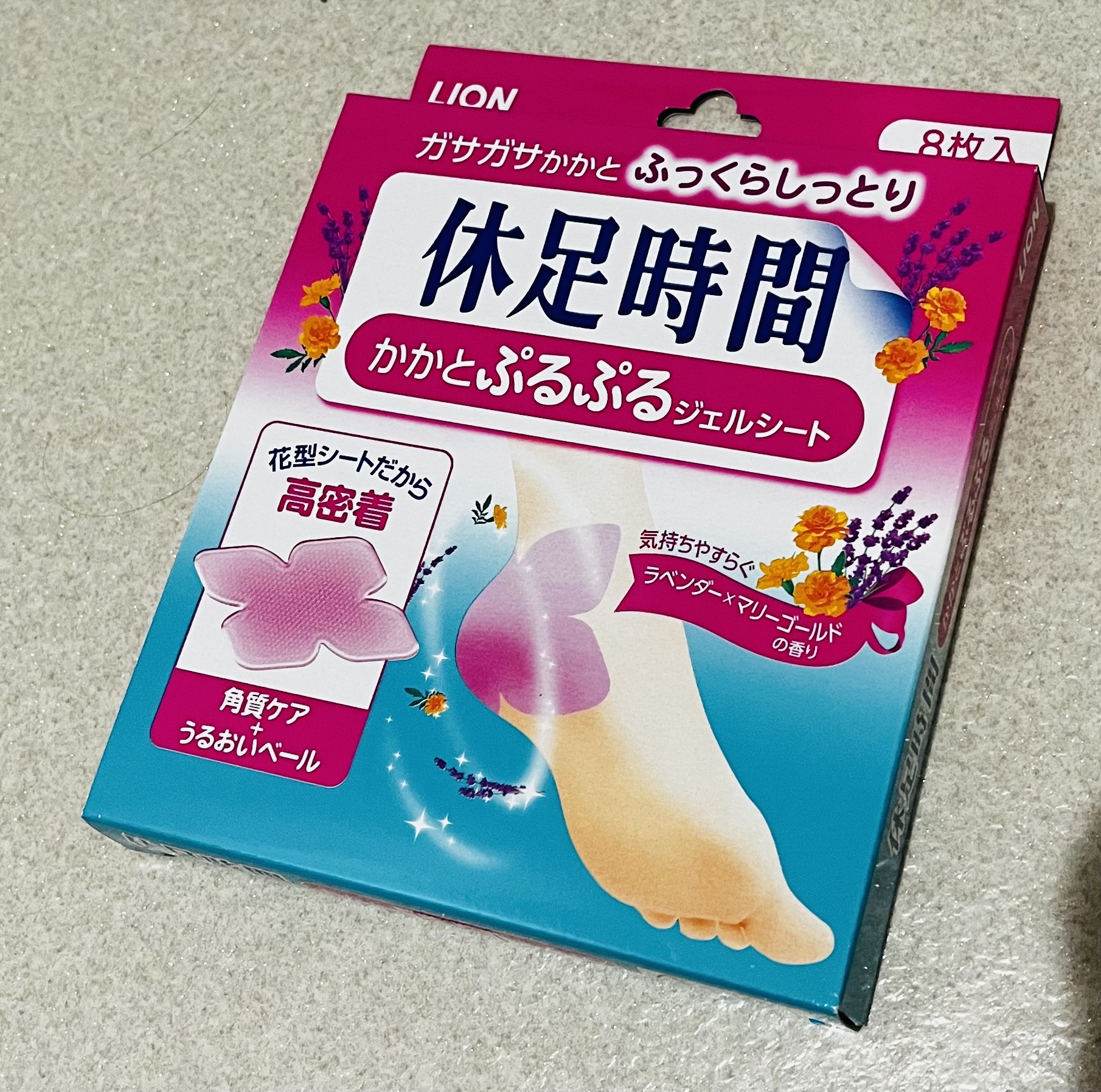 かかとぷるぷるジェルシート/休足時間/レッグ・フットケアを使ったクチコミ（1枚目）