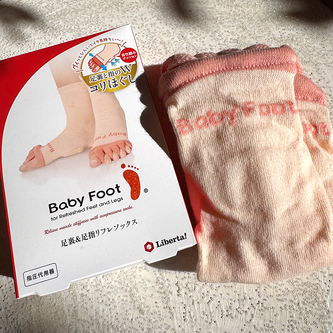 ベビーフット 足裏＆足指リフレソックス/ベビーフット/レッグ・フットケアを使ったクチコミ（2枚目）