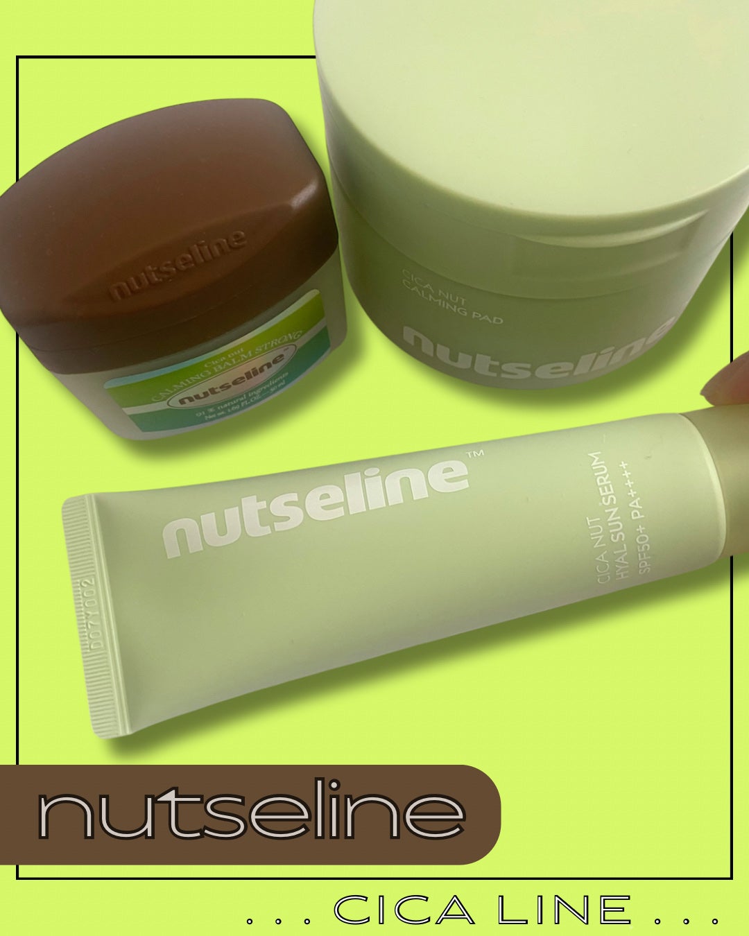 Cica nut CALMING BALM STRONG/nutseline/フェイスバームを使ったクチコミ(1枚目)