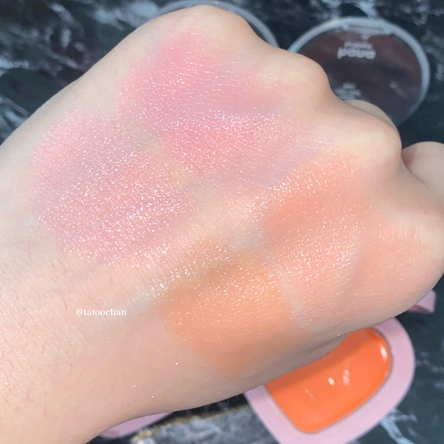 GLOWY CREAM BLUSH/AOU/ジェル・クリームチークを使ったクチコミ(6枚目)
