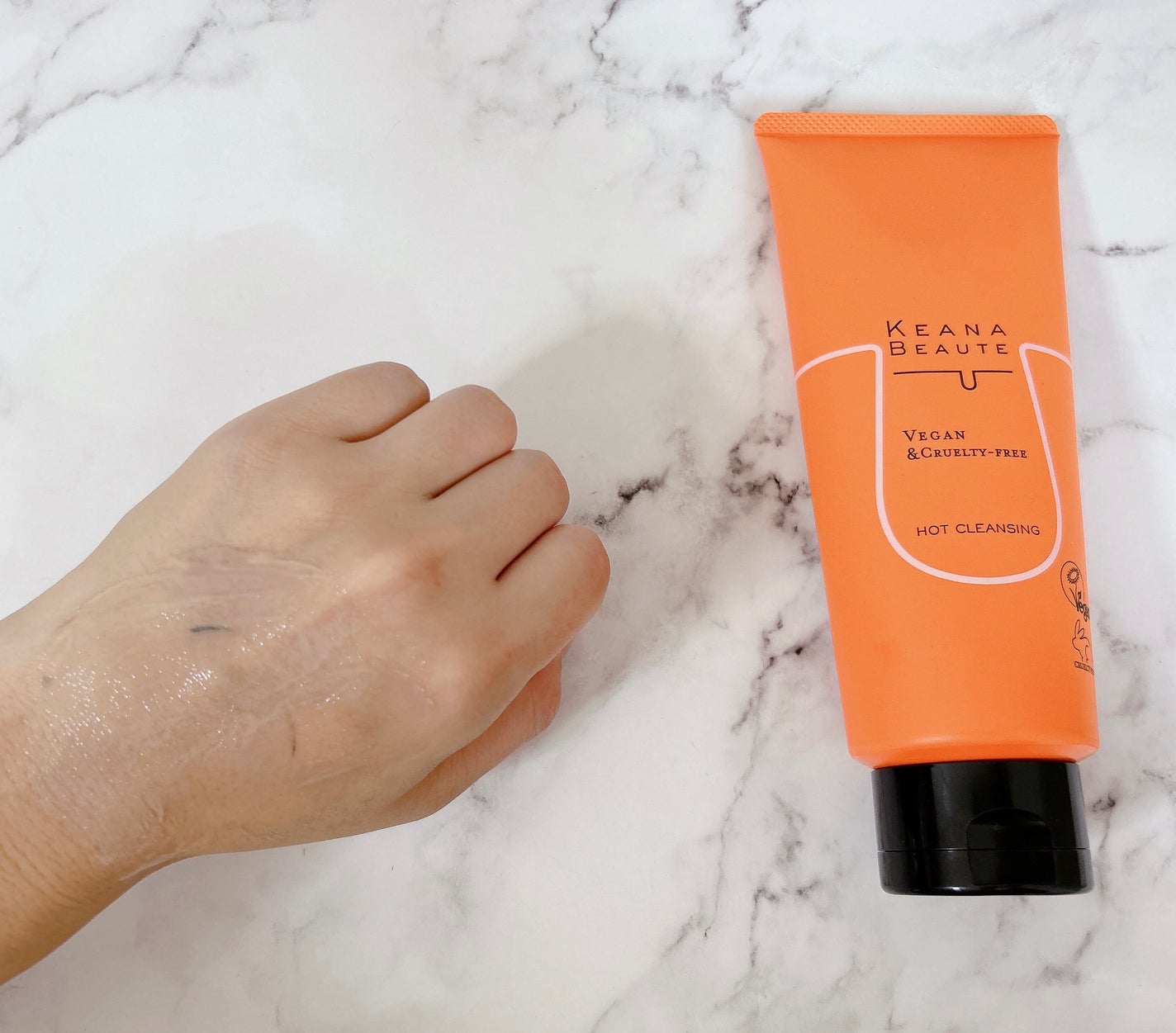 あつめの毛穴ホットクレンジング/ケアナボーテ/クレンジングジェルを使ったクチコミ(7枚目)