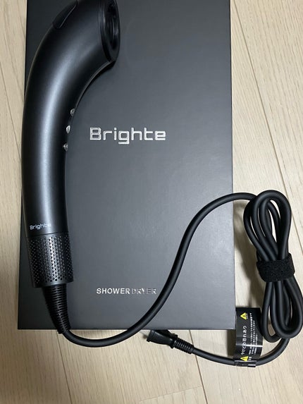SHOWER DRYER/Brighte/ドライヤーを使ったクチコミ(1枚目)