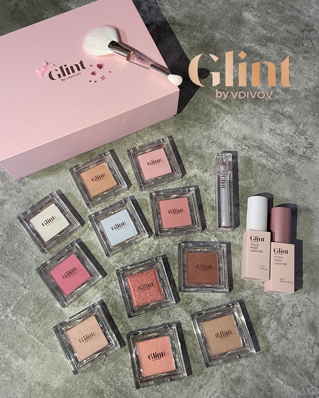 ベイクドブラッシュ/Glint/パウダーチークを使ったクチコミ（1枚目）