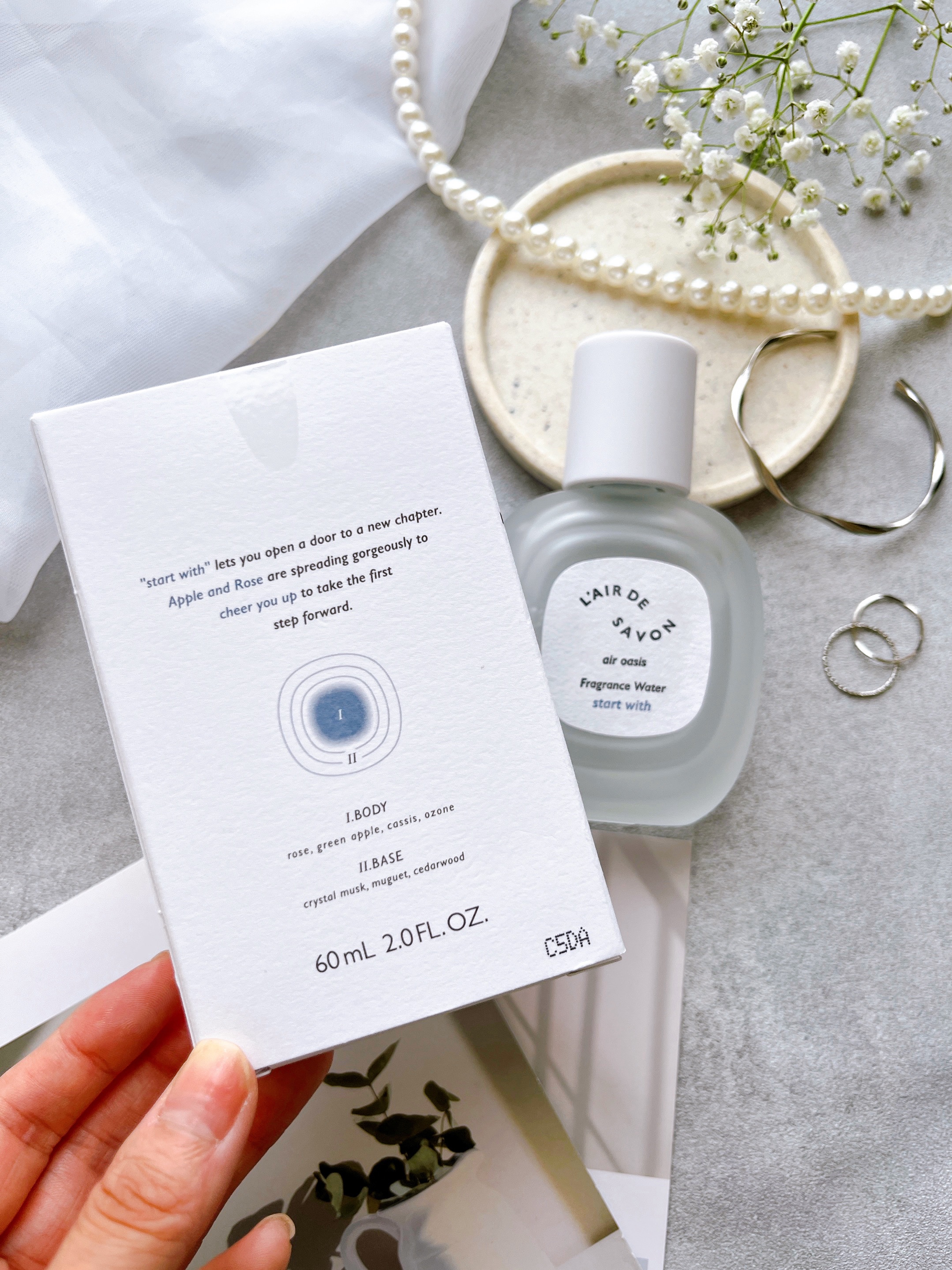 レールデュサボン エアオアシス フレグランスウォーター  スタートウィズ/レールデュサボン/香水(その他)を使ったクチコミ（2枚目）