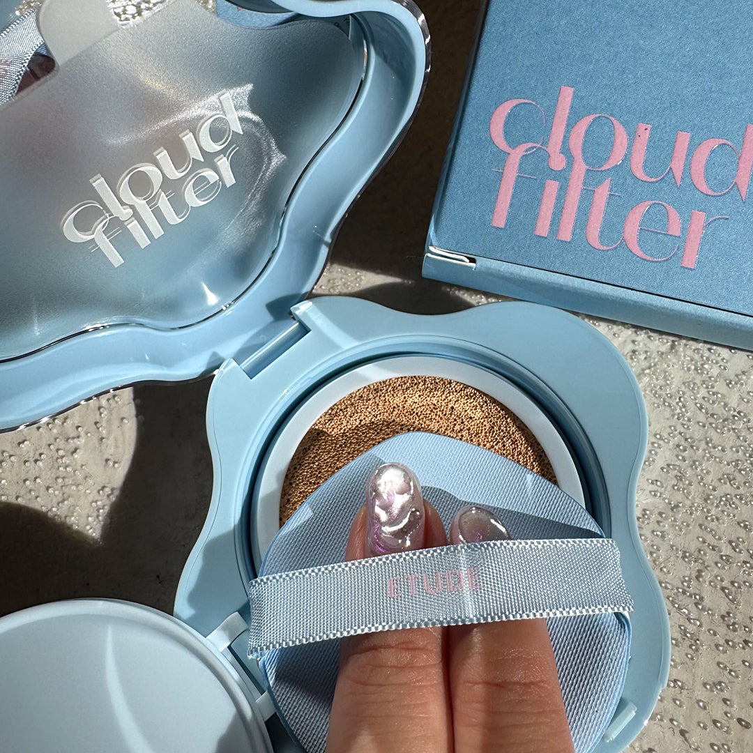 クラウドフィルタークッション/ETUDE/クッションファンデーションを使ったクチコミ(4枚目)