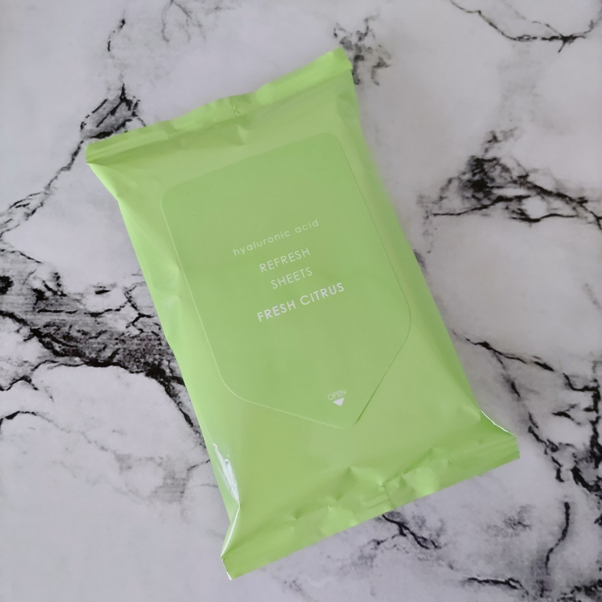 さらさら汗ふきシート/協和紙工/ボディシートを使ったクチコミ（2枚目）