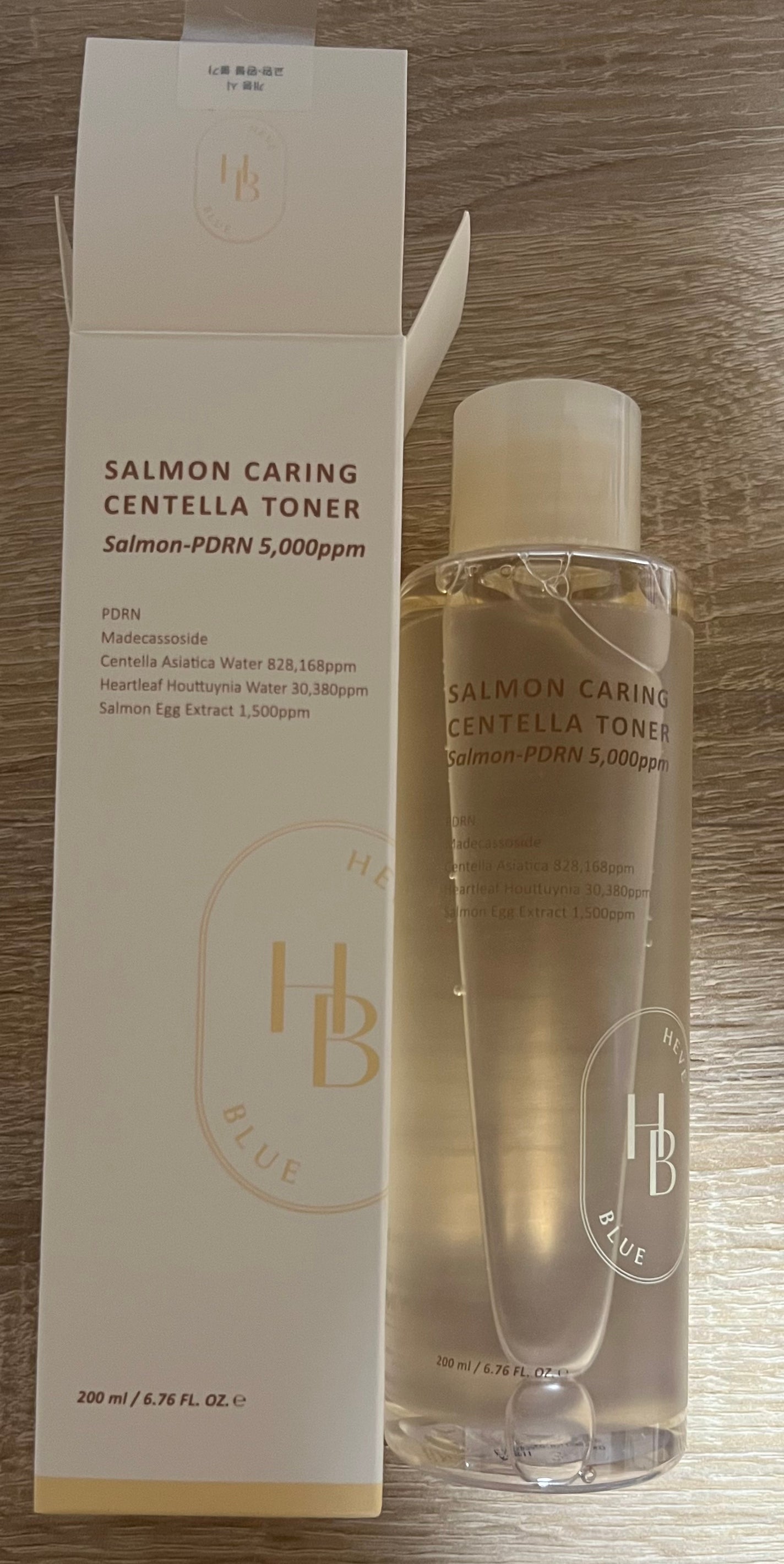 サーモンケアリングセンテラトナー/Heve Blue/化粧水を使ったクチコミ(2枚目)