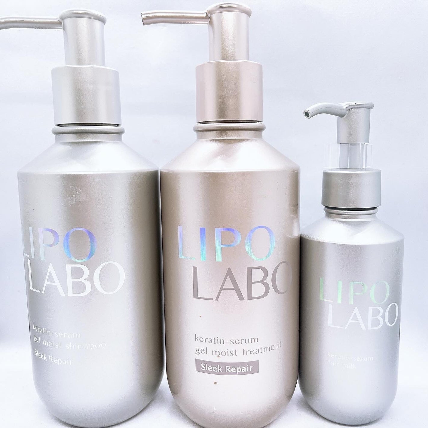 リポ ラボ ケラチンセラム ジェルモイスト シャンプー /トリートメントスリークリペア*/LIPO LABO/市販シャンプーを使ったクチコミ(1枚目)