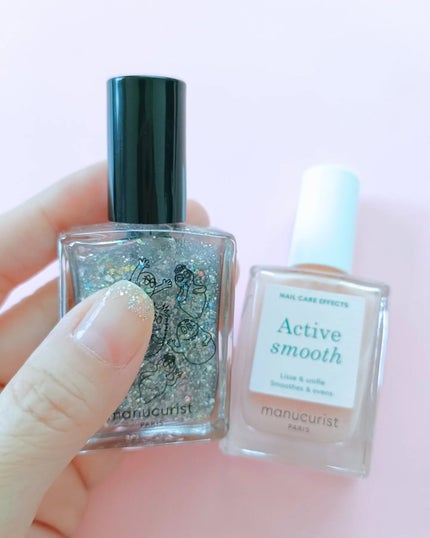 グリーン ナチュラルネイルカラー バーバママ/manucurist/マニキュアの画像