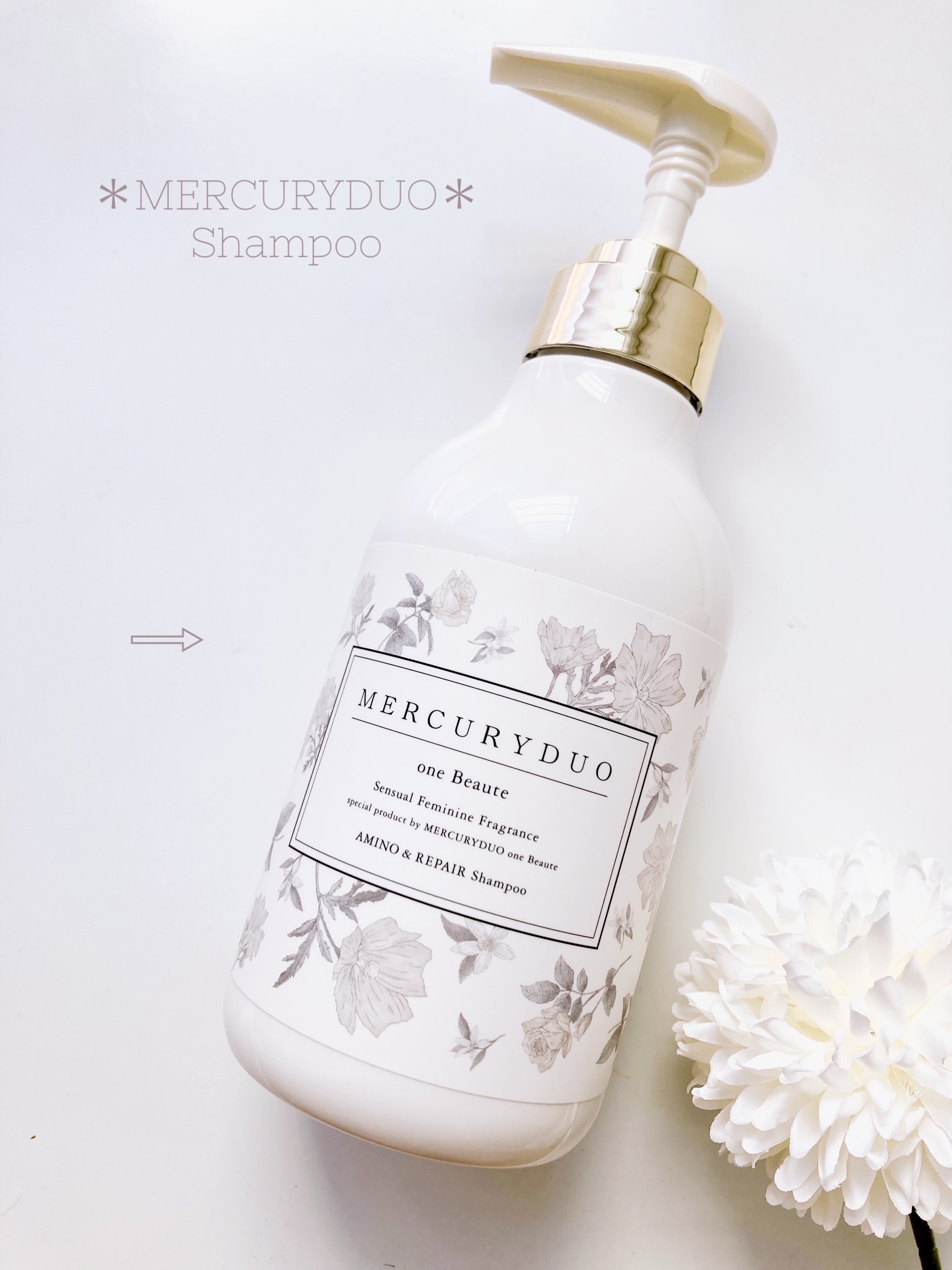 フレグランスシャンプー&ウォータートリートメント スパークリングフローラルの香り/MERCURYDUO/市販シャンプーを使ったクチコミ（3枚目）