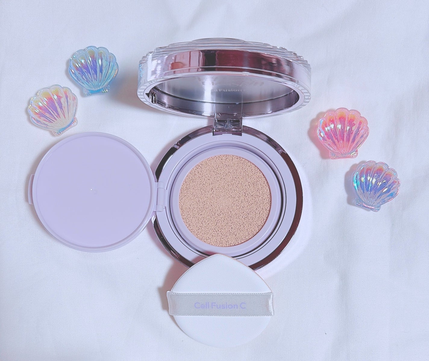 グラススキンクッション/Cell Fusion C(セルフュージョンシー)/クッションファンデーションを使ったクチコミ(2枚目)