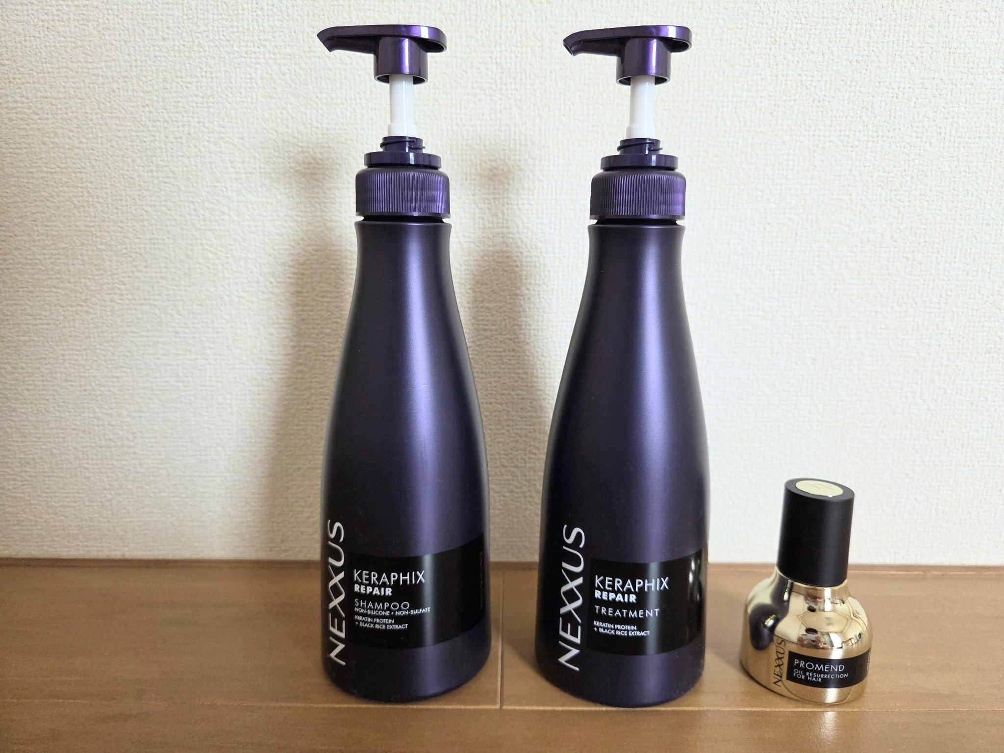 ネクサス プロメンド オイルリザレクション ヘアオイル/NEXXUS(ネクサス)/ヘアオイルを使ったクチコミ（1枚目）